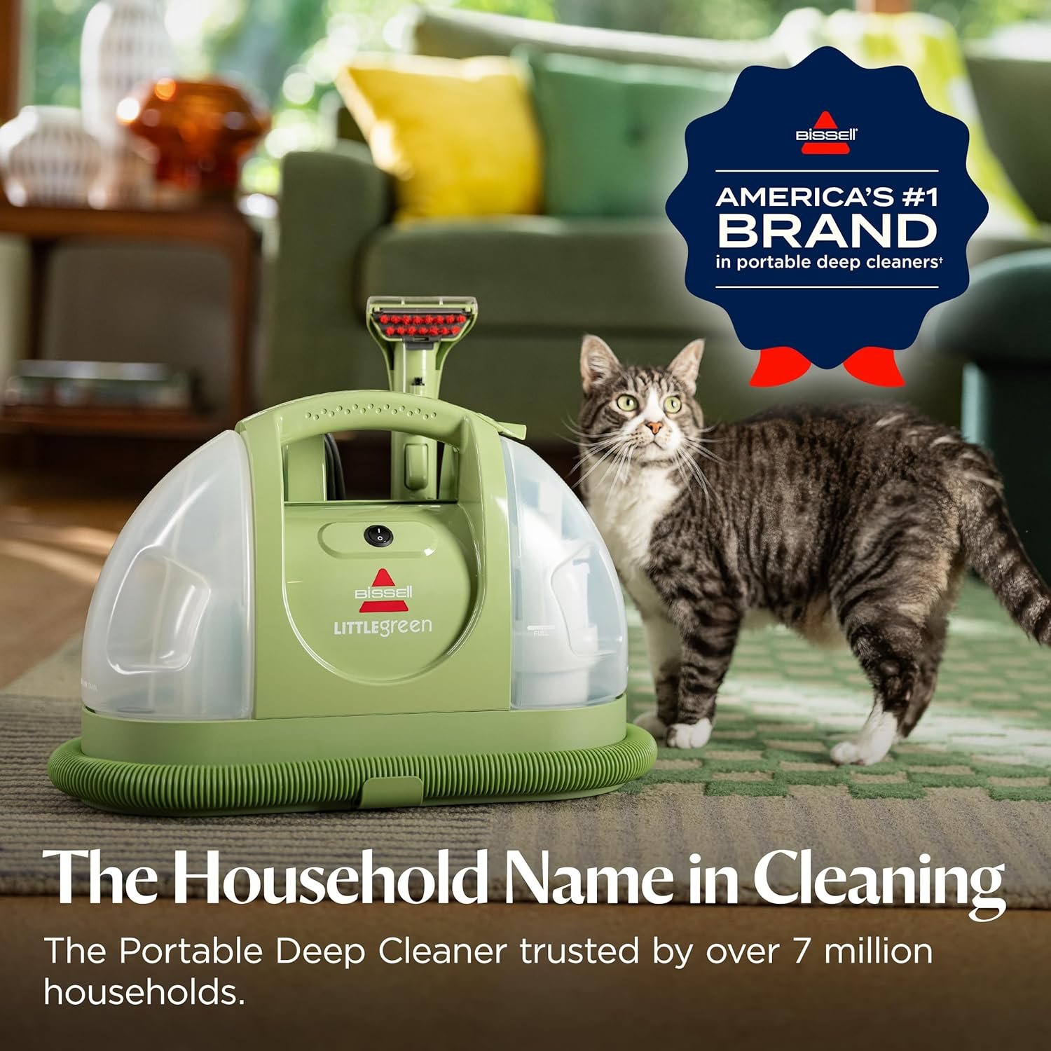 BISSELL Little Green 1400B portable carpet and upholstery cleaner