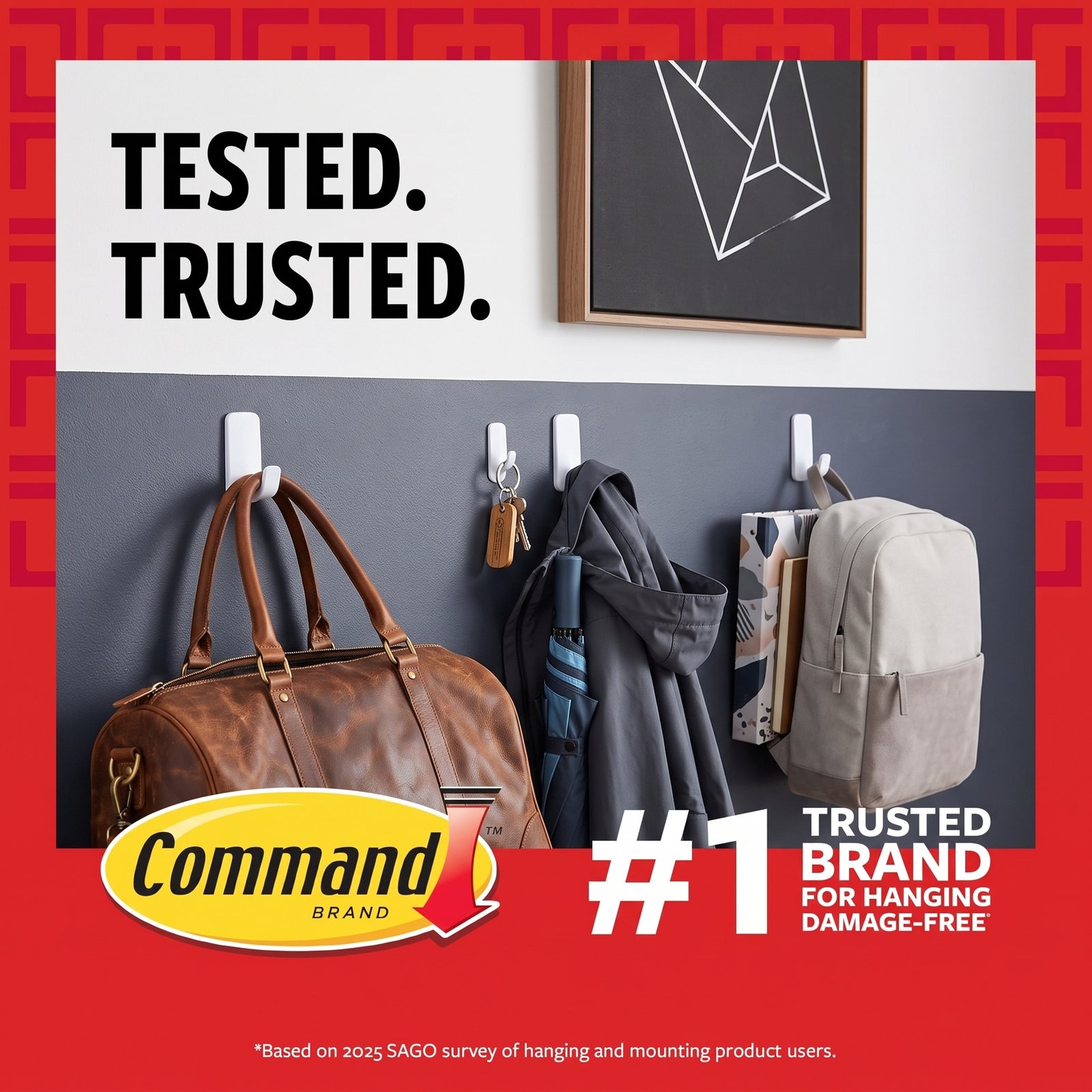 Command 15 lb Large Picture Hanging Strips review with 14 pairs for damage-free picture hanging